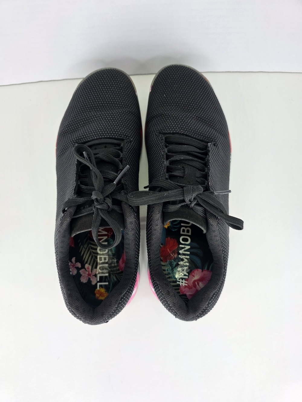 NOBULL Impact Sneaker Men's 9.5 Women's 11 Trainer SuperFabric Midnight Tropical - Picture 10 of 16